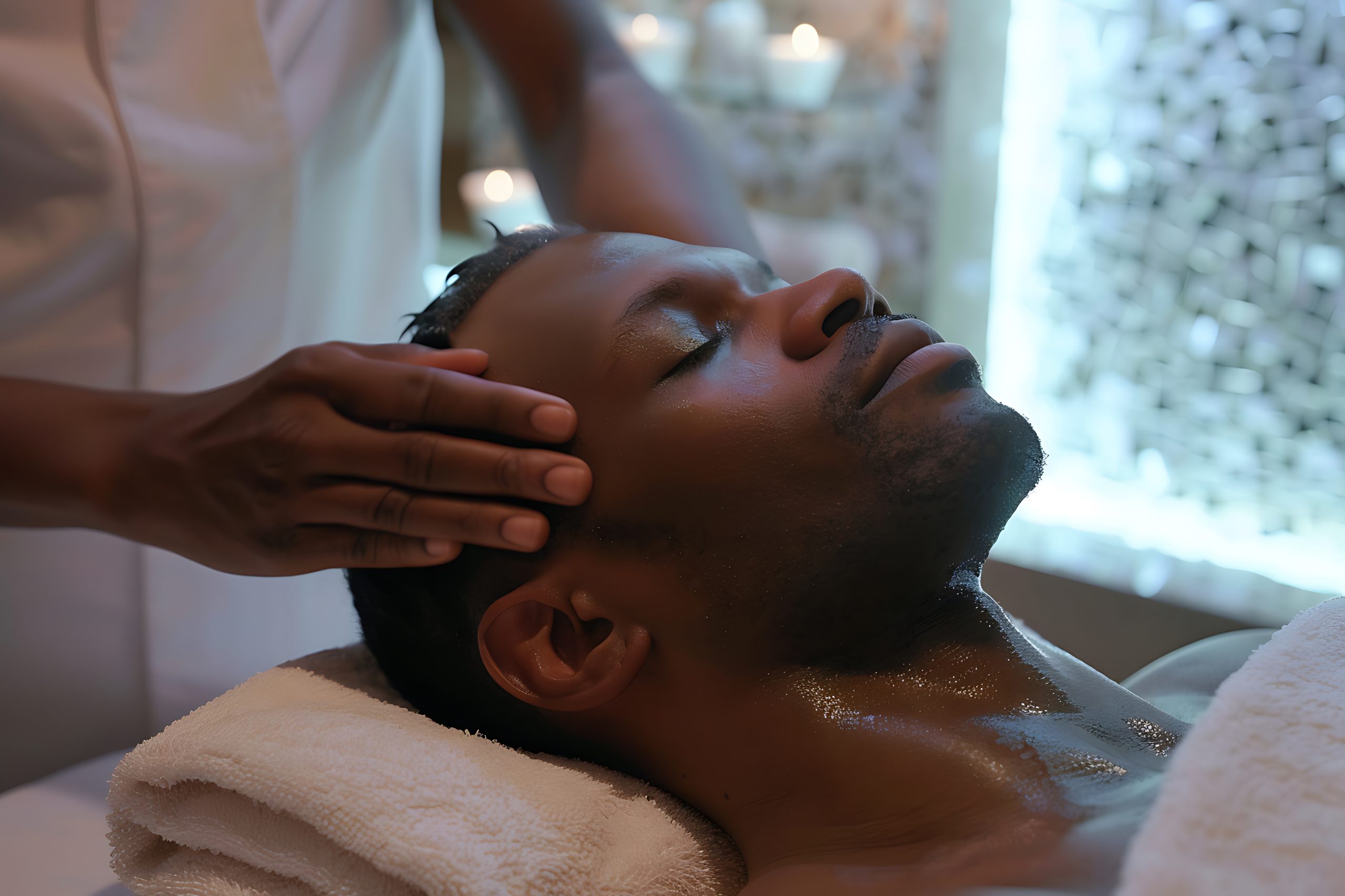 Spa treatment room